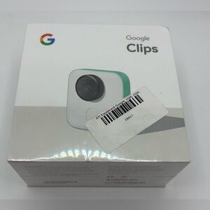 Google Clips Smart Camera 16GB Wi-Fi Bluetooth New Sealed